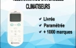 TELECOMMANDE UNIVERSELLE POUR CLIMATISEURS