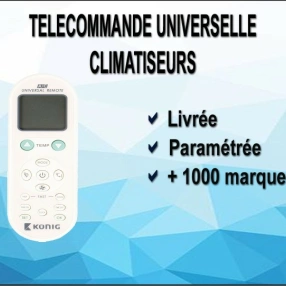 TELECOMMANDE UNIVERSELLE POUR CLIMATISEURS